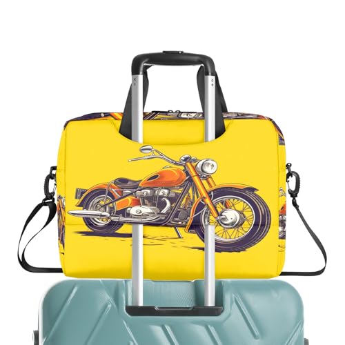 Bolso para Laptop 16 Pulgadas Amarillo Vintage Impermeable miniatura 6