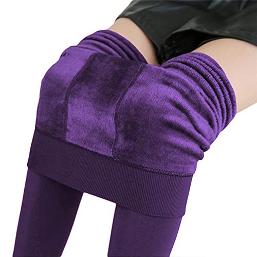 Leggings d'hiver chauds en velours pour femmes rondeurs et confort