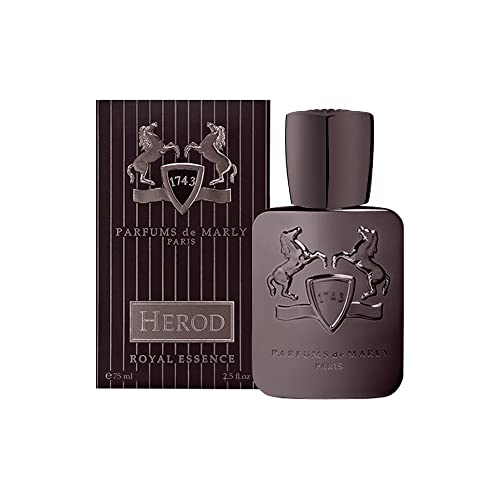 Parfums De Marly - Herod - 2.5 Fl Oz - Eau De Parfum For Men - Top Notes Cinnamon, Pepper - Heart Notes Tobacco Leaf, Incense, Ciste, Osmanthus - Base Notes Vanilla Pods, Musk, Woody Accord - 75Ml #TOP3