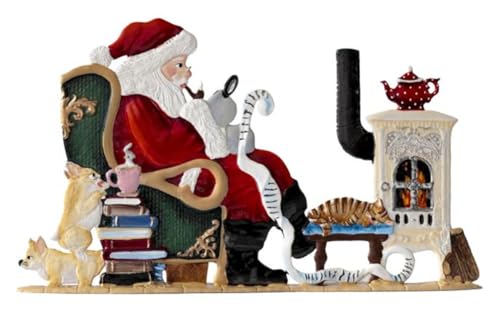 ETC Wilhelm Schweizer Figur aus Zinnlegierung Nikolaus mit Wunschliste Jahresnikolaus 2025