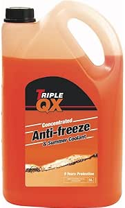 Triple QX 5L Antifreeze Summer Coolant 5 Litre Orange Concentrated Long ...