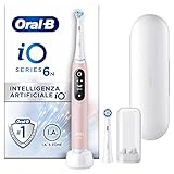 Oral-B Spazzolino Elettrico Ricaricabile iO 6n Rosa, 2 Testine, 1 Custodia Da Viaggio