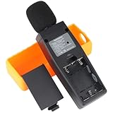 NUOBESTY Digitales Schallpegelmessgerät Dezibelmesser 30 130 mit Hintergrundbeleuchtung Max/Min Anzeige Kompakt und Vielseitig für Büro Schule und Baustelle