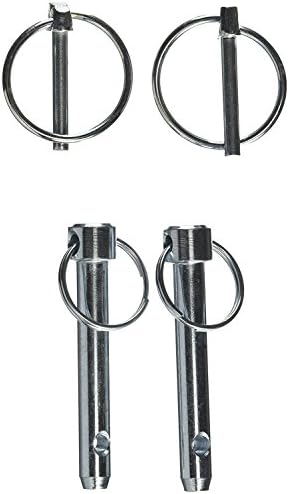 Blue Ox 84-0140 Tow Bar Replacement Retaining Pin 1/2 in. Incl. Clips For Use w/Blue Ox Tow Bars 2 pc. Tow Bar Replacement Retaining Pin (6)