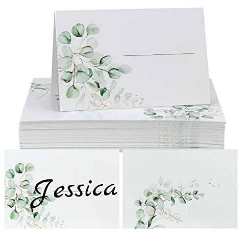 Tarjetas de Mesa 50 Hojas Tarjetas de Lugar 11 x 8,5 cm Tarjetas Mesa Boda Tarjeta de Mesa para Fiesta de Boda Comunión Bautizo Cumpleaños Confirmación Baby Shower