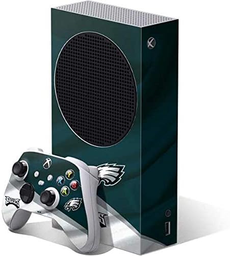 Skinit Decal Gaming Skin Compatible with Xbox Series S Bundle - Officially Licensed NFL Philadelphia Eagles Large Logo Design