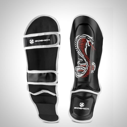 Kickboxing arts martiaux protège-tibias enfant Sidekick robuste