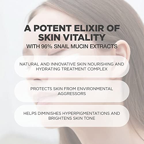 Snail Mucin Serum, Snail Mucin Eye Cream & Snail Mucin Cream Bundle | Advanced Snail Mucin 96% Repair Serum, Cream & Eye Cream | Snail Mucin Skincare With High Concentrate Of Snail Secretion Filtrate #TOP6