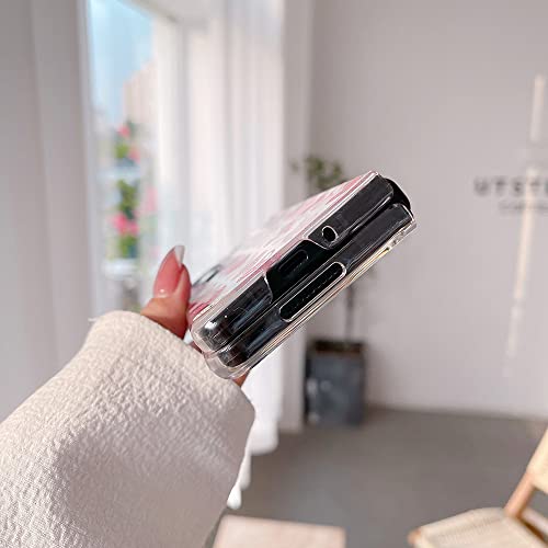 Etui rigide transparent Samsung Z Fold 3 de finition supérieure avec sangle - 6