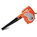 Soplador Electrico - GOXAWEE 600W Soplador Aspirador/Soplador de Aire de Velocidad Variable/Mini Soplador de Hojas/Peso Ligero + 4 Accesorios