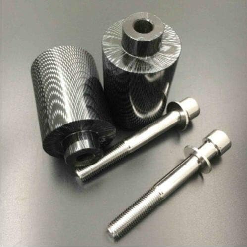 Motorcycle Carbon Fiber Frame Slider Crash Protector For 2004-2012 Yamaha FZ-6 FZ-6S