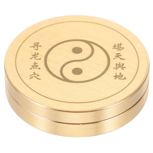 Compas chinois vintage élégant avec couvercle en set de 5 pièces de prestige