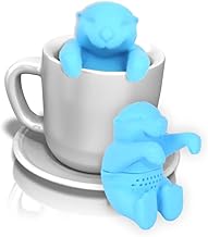 STOBAZA Coador De Malha De Coala Copo Transparente Infusor De Chá Fofo Para Chá A Granel Infusor De Chá Engraçado Lâmina De Animais Roupa De Animal Malha De Viagem Chá De Bule De