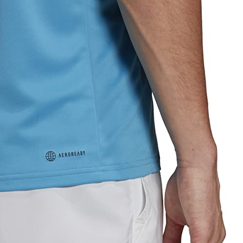 adidas Club Tennis Henley Sky Rush/Black SM