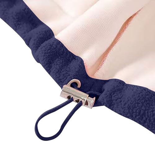 Boys Girls School Fleece Jackets Preppy Polar Sherpa Fleece Jacket Pockets Fall Winter Zip Up Mock Neck Fuzzy Coat4