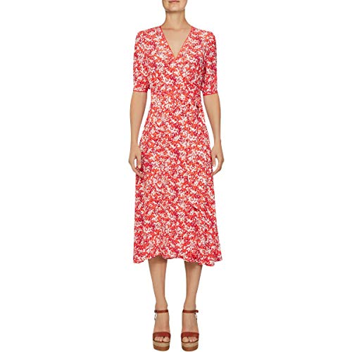 Preisvergleich Produktbild Tommy Hilfiger Damen Kleid Leonora Rot 42