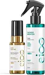 Óleo Sublime Reparador De Pontas 30ml e Fluído Finalizador Cachos Protetor Térmico 200ml