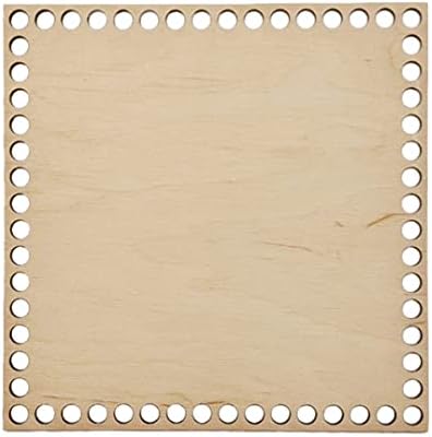 Bobilon Square Plywood Base for Crochet Baskets, 1 pc - 7.8 in / 20 cm image 5