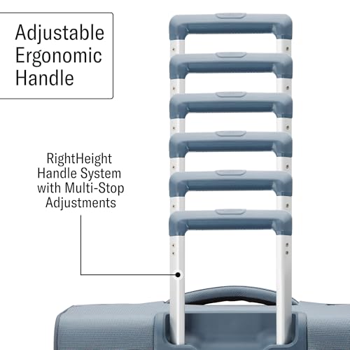 Samsonite Uplift Lightweight Softside Expandable Luggage, Elemental Blue, Carry-On, Uplift Softside Luggage with Spinner Wheels by Samsonite - Image 5