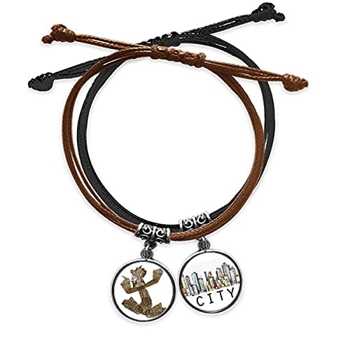 Théâtre d'ombres bracelet chaîne pour un style bohème au quotidien