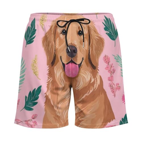 Fit Swim Trunks Big & Tall Half Pants for Men Boy, Loose Fast Dry Underwear4