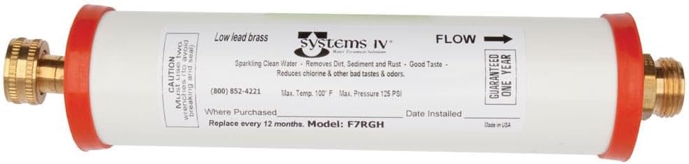 Exterior Rv Water Filter