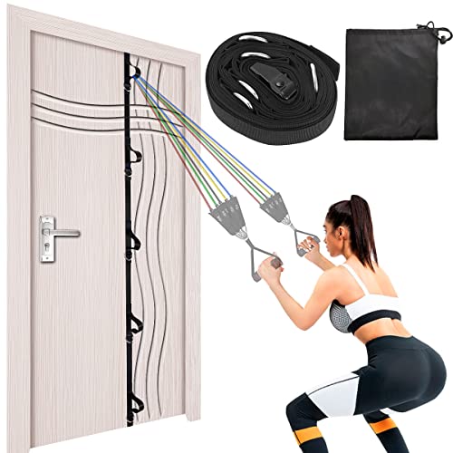 Lakxsf Door Anchor Strap For Resistance Bands Home Workout Exercise Equipment Protective Nylon Sleeves Anti-Snap Fitness Working Out Bands #TOP2