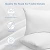 Sherwood Hotel Collection Bed Pillows for Sleeping 2 Pack King Size, Soft Microfiber Cover and 3D Super Soft Down Alternative Filled White Pillows (King)
