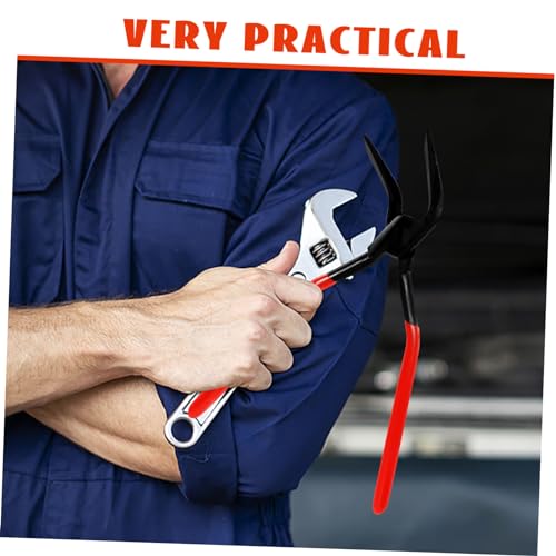 ZXZUCVE 2pcs Sheet Crimping Pliers Bender Tools Manual Metal Bender Tool Metal Bending Pliers Metal Roofing Seaming Pliers Bill Pliers Tool Standing Seam Roofing Tools Metal Hand Tools - Image 7