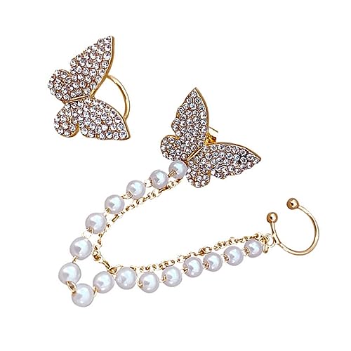 Boucles d'oreilles papillons pour femmes bijoux oreilles tendance