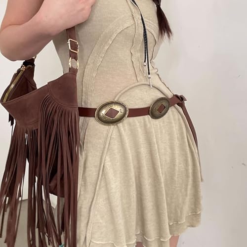 Female Summer Thin Retro Belt Jeans Punk Fashion Belt Women's Waist Chain Harness for Jeans and Pants3