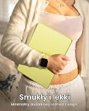 Fintie etui kompatybilne z MacBook Neo 13 cali A3404 z chipem A18 Pro 2026, ultracienka twarda obudowa ochronna Snap Cover + osłony klawiatury, cytrusowe (matowe)