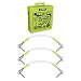 Ernie Ball Regular Slinky w/White Pancake Patch Cable 3-Pack Bundle (BE0001)