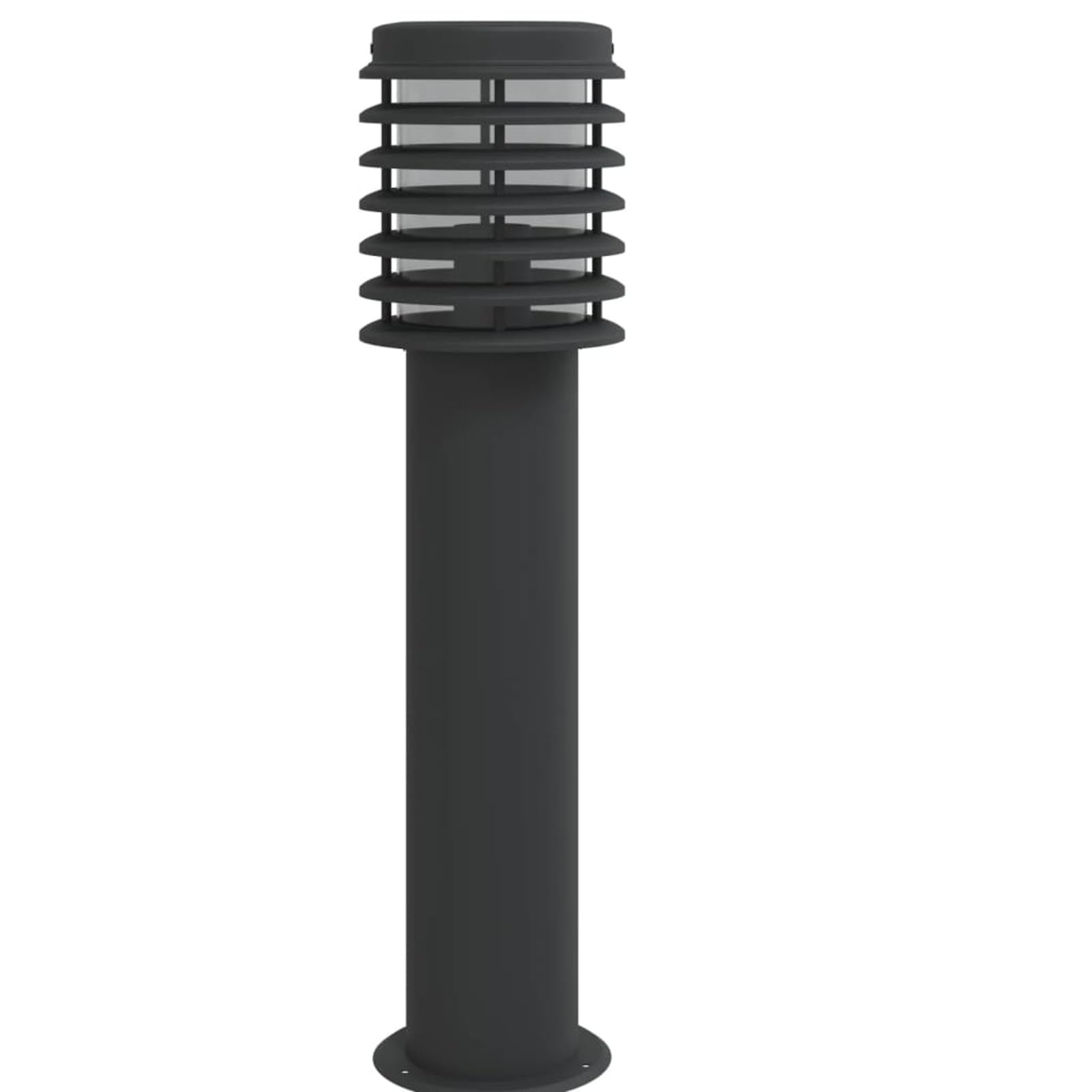 LAPOOH Lampada da Terra per Esterni con Presa Nera 60 cm Acciaio,Lampade da Terra,Lampada da Terra Moderna,Lampade da Terra per Soggiorno-4006377