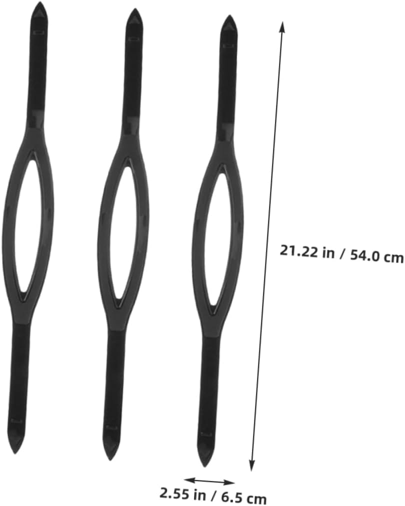 BESPORTBLE 5pcs Adjustable Silicone Mask Strap Replacement for Diving and Snorkeling Masks and Comfortable Bungee Straps Fit for Scuba Gear Enhanced Underwater