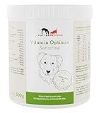 Vitamin Optimix Sensitive - die optimale Mineralstoff- und Vitaminversorgung für die Pferd-Kartoffel-Diät für Hunde.