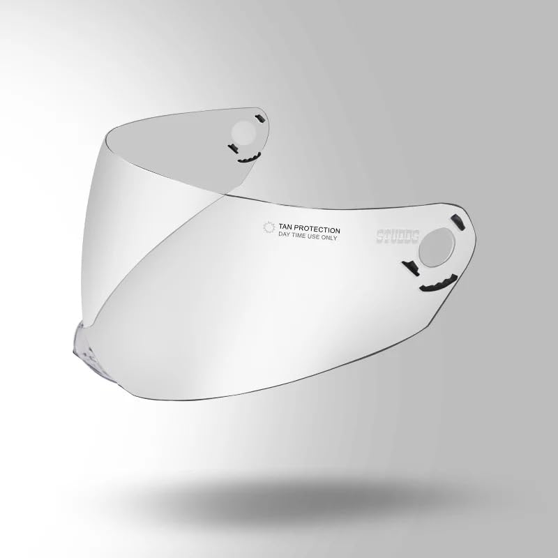 Image of Visor for STUDDS Ninja Elite Flip Up Helmets, UV Protection, Clear and Smoke Tinted Options