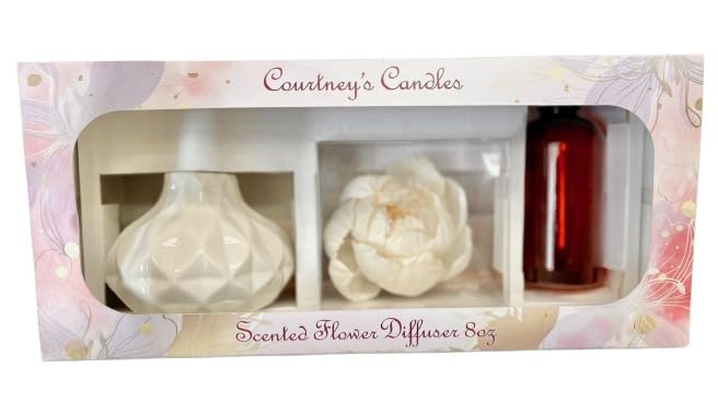 Set Difusor de Flor 8oz Fragancia Patchouli Pure miniatura 2