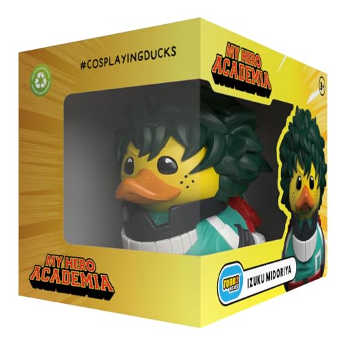 TUBBZ Boxed Edition: My Hero Academia - Izuku Midoriya (Deku) Cosplaying Rubber Duck Vinyl Figure