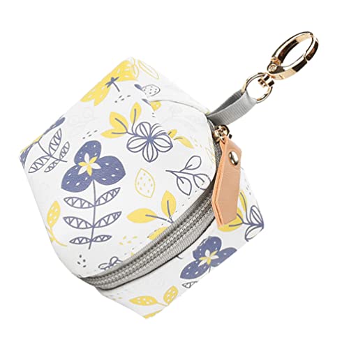 Toddmomy Bolsa de Chupete a Prueba de Agua Pañal Bolsa de Colgante de Chupete de Colgante Bolsa de Maquillaje Portátil Bolsa Sanitaria para Viajar a Domicilio Aire Libre