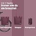 otinga® Shopper Fahrradtasche faltbar [14L Volumen] ideal als Zusatztasche zum Verstauen I Einkaufstasche Fahrrad für jeden Gepäckträger I Extra leichte & Wasserabweisende Fahrradtasche Damen