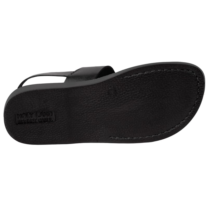 Holy Land Market Unisex Adults/Children Genuine Leather Biblical Sandals/Flip Flops/Slides/Slippers (Jesus - Yashua) Suede II4