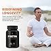 HUMANX Fisetin 500mg - 98% Pure Fisetin Supplement - Powerful Serving Size (Similar to Apigenin, Luteolin, Quercetin) Senolytic Activator - Natural Polypheonols - USA Made, Non-GMO Fisetin Capsules