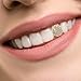 HEMOTON Single Tooth Cap Decorative Teeth Grill with Pattern Hollow Zircon Hip Hop Mouth Jewelry for Costume Parties and Fashion Accessories