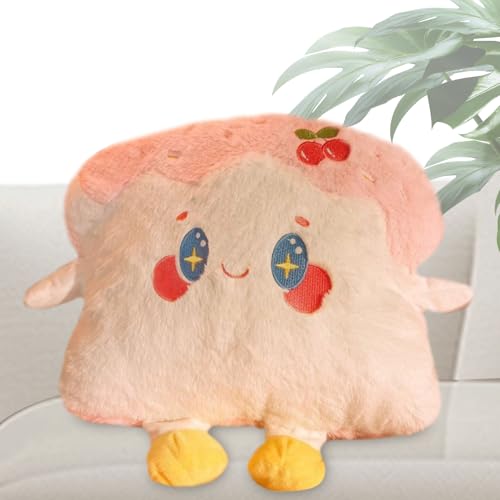 Resefilt flygplan, rostat bröd form – 2-i-1 överkast filtar och – för soffa soffa sovrum stol bilsäng flygplan resa kvinnor män barn