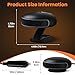 Portable Car Heater for Vehicle，12V Car Heater That Plugs Into Cigarette Lighte，2 in 1 Fast Heating & Cooling Windshield Defrost Defogger