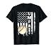 Baseball Umpa America Flag Vintage Christmas Xmas T-Shirt