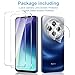 Anoowkoa [2 Pack for Redmi 14C/Poco C75 5G Screen Protector + [2 Pack] Camera Lens Tempered Glass Protector.9H hardness.Support Fingerprint Unlock.Bubble-Free.Easy Installation