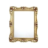 Specchio per il trucco domestico: questa decorazione a specchio in stile vintage può lasciare un'impressione profonda sui tuoi ospiti, decorazione per la scena dello specchio per il trucco