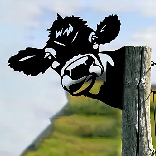 Agriism Cow Shape Steel Sign Cutout